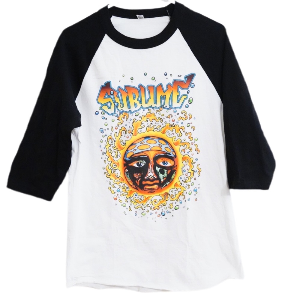 SUBLIME GRAPHIC BAND BASEBALL T-SHIRT